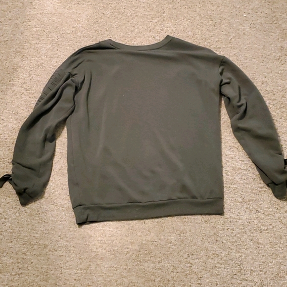 Green Garage Sweater - Picture 2 of 4